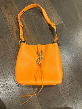Rebecca Minkoff Orange Women’s Leather Shoulder Bag